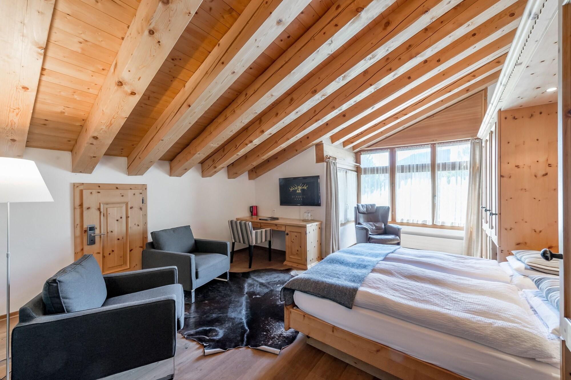 Boutique Hotel Cervus Saint-Moritz Extérieur photo